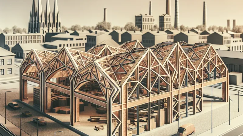 Prefabrykowane wiązary dachowe w Katowicach – innowacyjne rozwiązania firmy Aldach